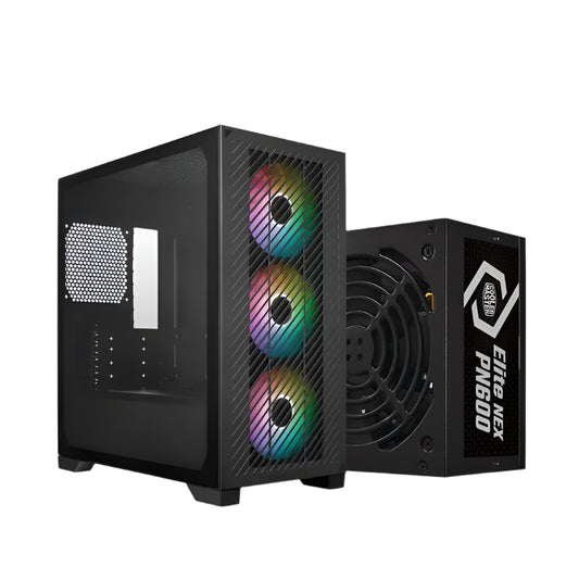 Custom PC | AMD Ryzen 3 4300G - 16GB DDR4 RAM - 1TB HDD - Radeon Graphics (Integrated) - Cooler Master Elite 301 Case + 600W PSU