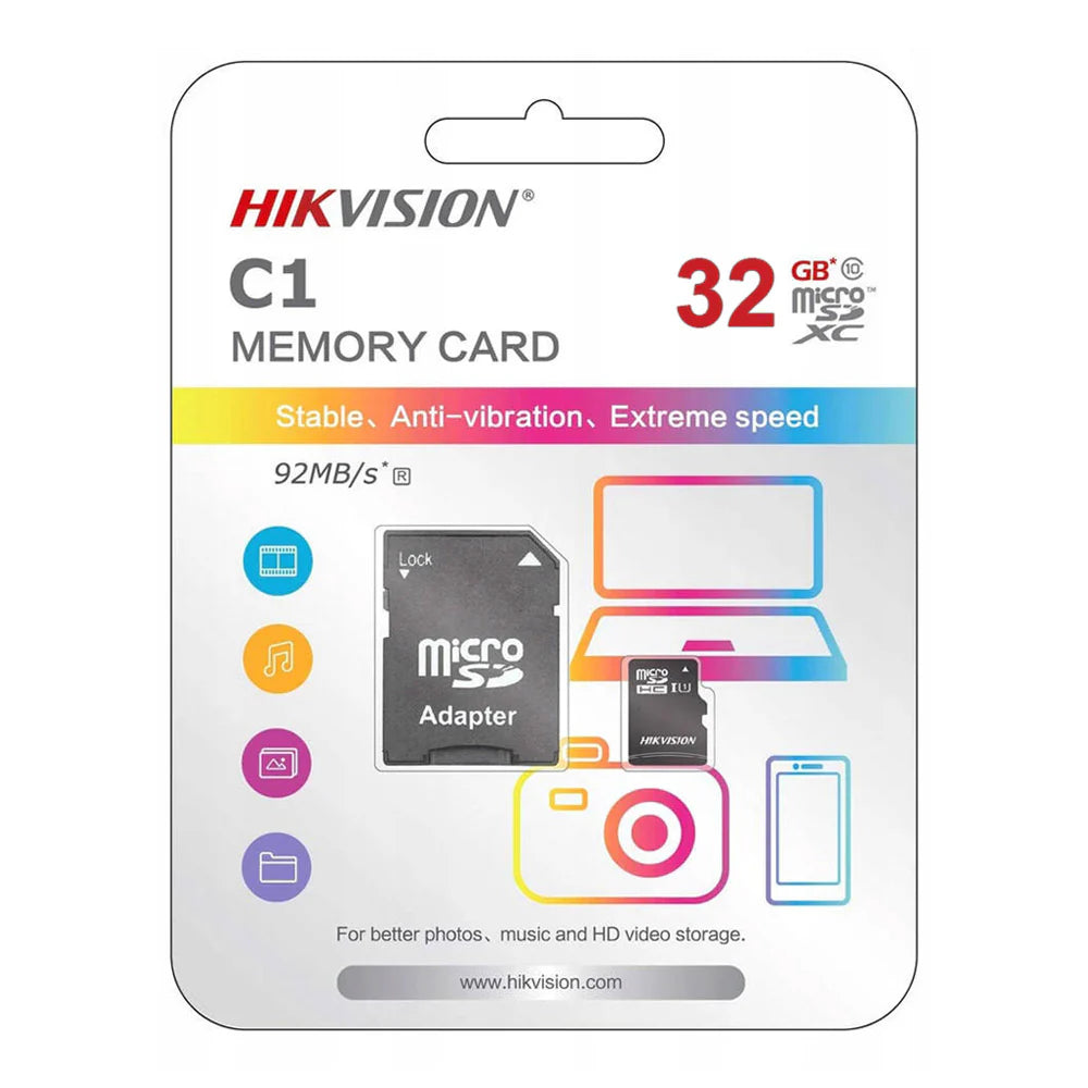 Memory Card Hikvision 32GB C1 - King Tech