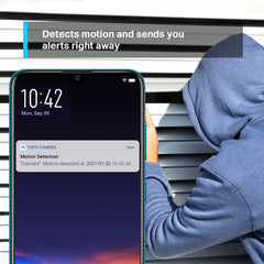 Mercusys Tapo C210 Pan/Tilt Home Security Wi-Fi Camera - 2K Resolution