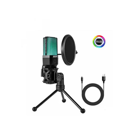 Microphone Streaming Redragon Adne GM212 RGB Pop Filter (Type-C) - King Tech