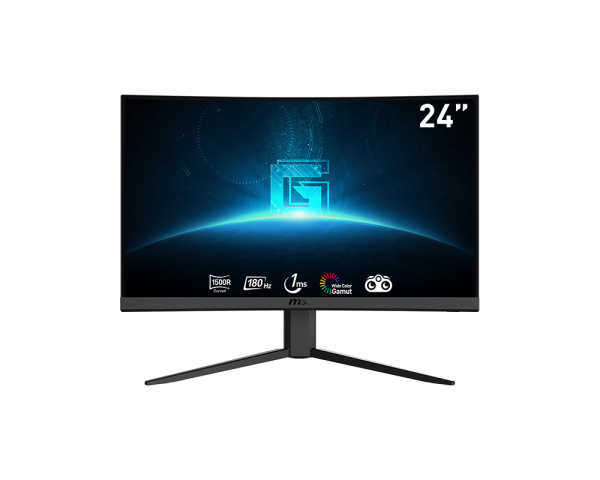 Monitor MSI G24C4 E2 23.6 inches VA Curved FHD 180Hz