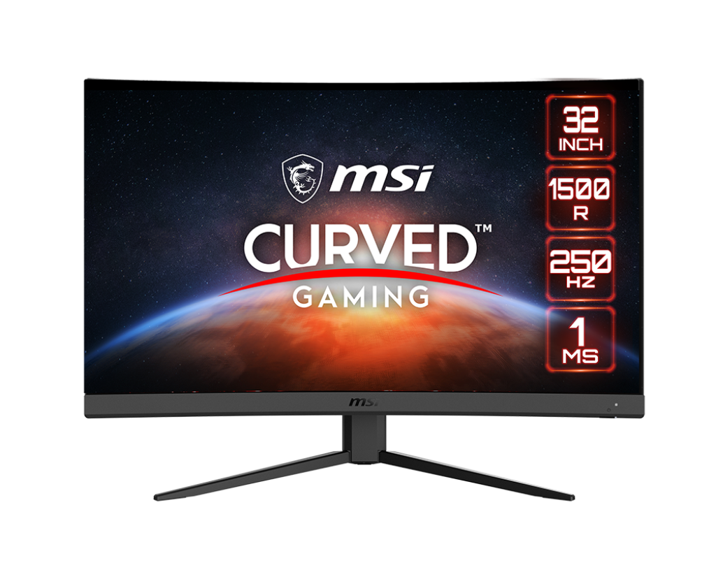 Monitor MSI G32C4X 31.5 inches VA Curved FHD 250Hz