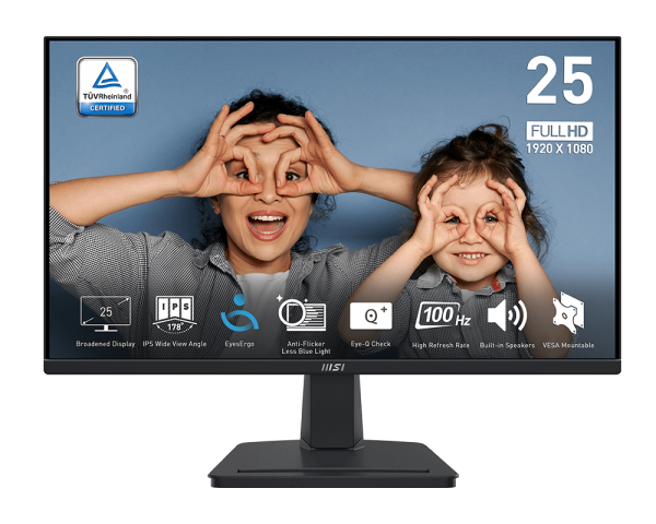 Monitor MSI PRO MP251 24.5 inches IPS FHD 100Hz