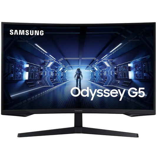 Monitor Samsung LED Curved 144Hz C32G55TQBM 2K Gaming - King Tech