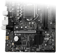 مجموعة اللوحة الأم ووحدة المعالجة المركزية MSI H510M-A PRO + Intel Core i5-11400F (درج ومروحة)