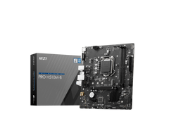مجموعة اللوحة الأم ووحدة المعالجة المركزية MSI PRO H510M-B + Intel Core i5-10400F (درج ومروحة)