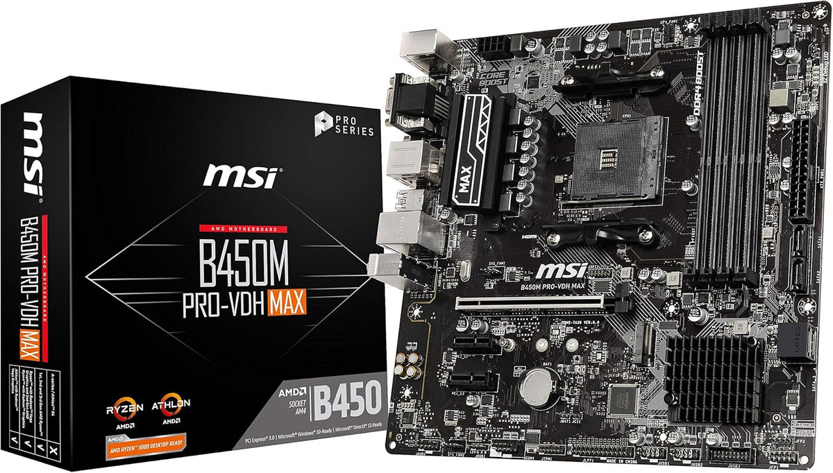 اللوحة الأم MSI AMD B450M Pro-VDH Max