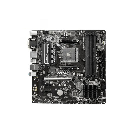 اللوحة الأم MSI B450M PRO-VDH MAX (AMD B450، AM4، Micro-ATX، DDR4)