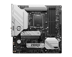 لوحة أم MSI B760M PROJECT ZERO LGA1700 Micro-ATX Back-Connect