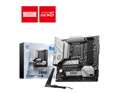 لوحة أم MSI B760M PROJECT ZERO LGA1700 Micro-ATX Back-Connect