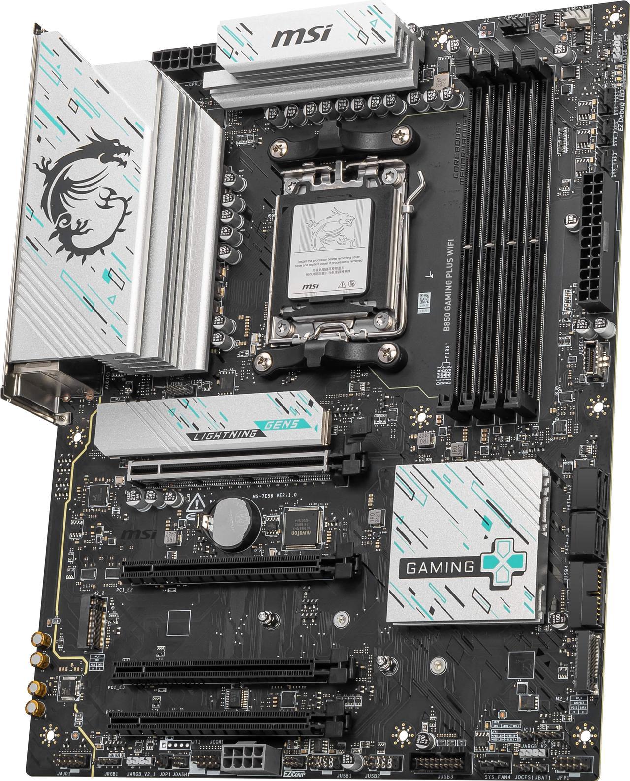 اللوحة الأم MSI B850 GAMING PLUS WIFI AM5 ATX