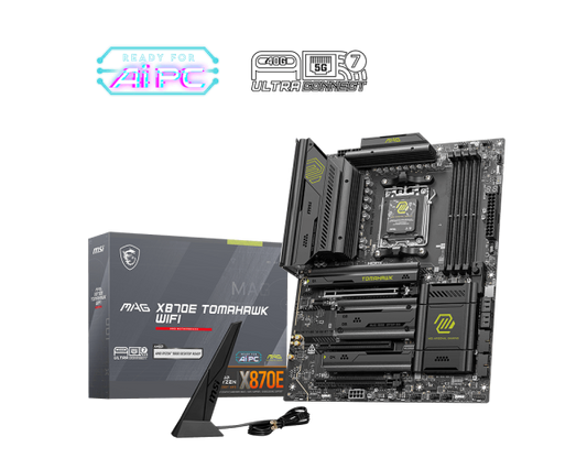 اللوحة الأم MSI MAG X870E TOMAHAWK WIFI AM5 ATX