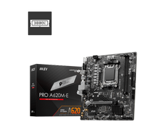 اللوحة الأم MSI PRO A620M-E (AMD A620، AM5، Micro-ATX، DDR5)