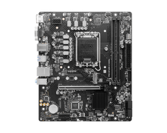 اللوحة الأم MSI PRO B760M-E (Intel B760، LGA1700، Micro-ATX، DDR4)