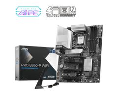 لوحة أم MSI PRO B860-P واي فاي DDR5 LGA1851 ATX