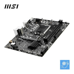 اللوحة الأم MSI PRO H610M-E (Intel H610، LGA1700، Micro-ATX، DDR5)