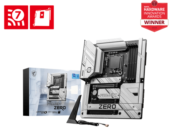 لوحة أم MSI Z790 PROJECT ZERO LGA1700 ATX Back-Connect