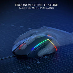 Mouse Gaming Redragon M616-RGB 10000 DPI 6 Programmable Buttons - King Tech