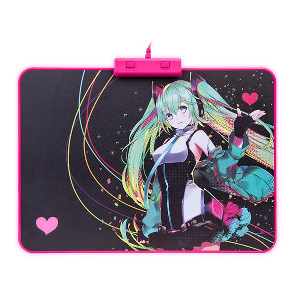 Mousepad Tt eSPORTS DRACONEM RGB (Snowmiku Edition) - King Tech