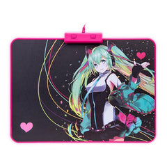 Mousepad Tt eSPORTS DRACONEM RGB (Snowmiku Edition) - King Tech