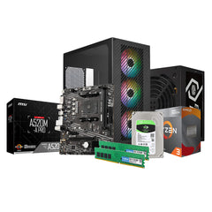 Custom PC | AMD Ryzen 3 4300G - 16GB DDR4 RAM - 1TB HDD - Radeon Graphics (Integrated) - Cooler Master Elite 301 Case + 600W PSU