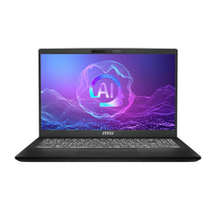 MSI Modern 15 H AI C2HMG Laptop | Intel Core Ultra 5 255H Processor - 16GB DDR5 RAM - 512GB NVMe SSD - Intel Arc Graphics - 15.6 inches FHD (Windows 11)