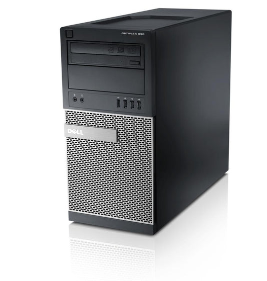 برج كمبيوتر Dell OptiPlex 990 | معالج Intel i7-2600 - ذاكرة وصول عشوائي DDR3 سعة 4 جيجابايت - رسومات Intel HD 2000 (مستعمل)