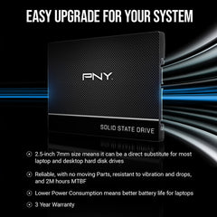PNY CS900 250GB SATA 2.5" Internal SSD