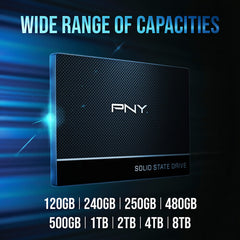 PNY CS900 250GB SATA 2.5" Internal SSD