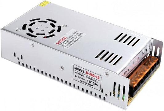 Power Supply Camera S-360 12V 25A Fan - King Tech