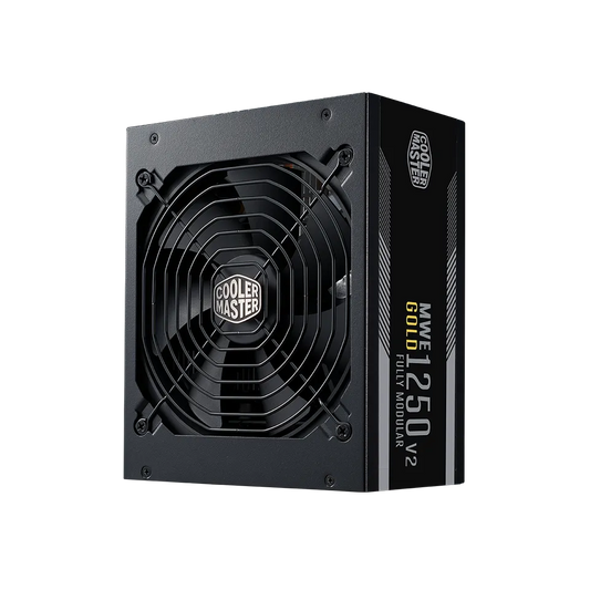 Power Supply Cooler Master MWE Gold 1250 V2 ATX 3.1 (1250W, 80+ Gold, Fully Modular) - King Tech