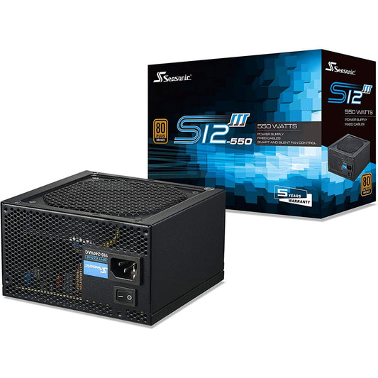 Power Supply Seasonic S12III (550W, 80+ Bronze) - King Tech
