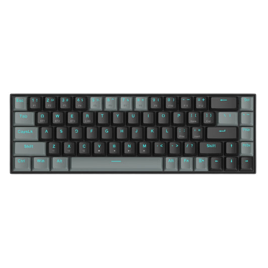 Redragon K662L-K1RS Wireless Portable 60% Mechanical Gaming Keyboard - Red Switches, 2.4G/Bluetooth, AAA Battery