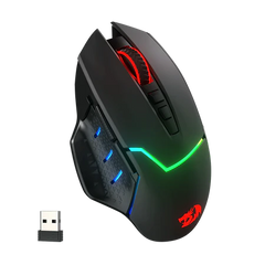 Redragon M690 PRO Mirage Wireless Gaming Mouse - 8000 DPI, Rapid Fire Key