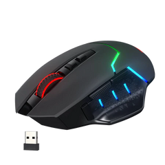 Redragon M690 PRO Mirage Wireless Gaming Mouse - 8000 DPI, Rapid Fire Key