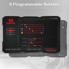 Redragon M690 PRO Mirage Wireless Gaming Mouse - 8000 DPI, Rapid Fire Key