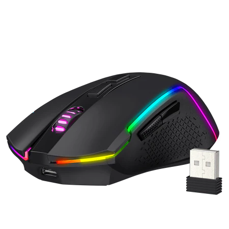 Redragon M693 Triton Tri-Mode Wireless Bluetooth Gaming Mouse - 8000 DPI