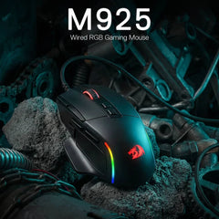 Redragon M925 Wired USB Gaming Mouse - RGB Lighting