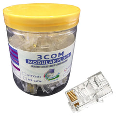 RJ Plastic 3Com Cat6 Carton 100 PCS - King Tech
