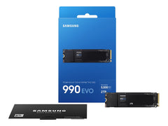 Samsung 990 EVO 2TB PCIe 4.0/5.0 M.2 Internal NVMe SSD