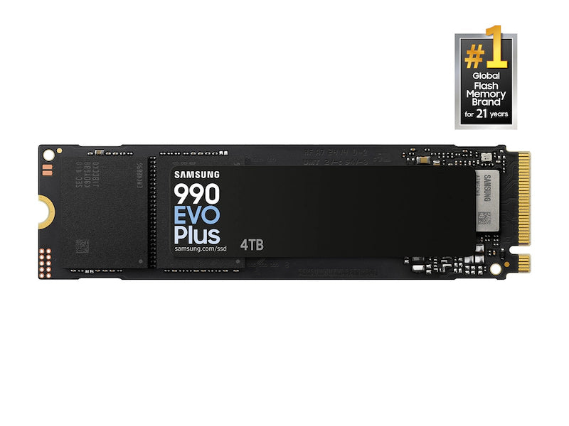 Samsung 990 EVO Plus 4TB PCIe 4.0 M.2 Internal NVMe SSD