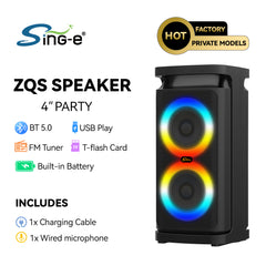 مكبر صوت بلوتوث Sine-E ZQS4297