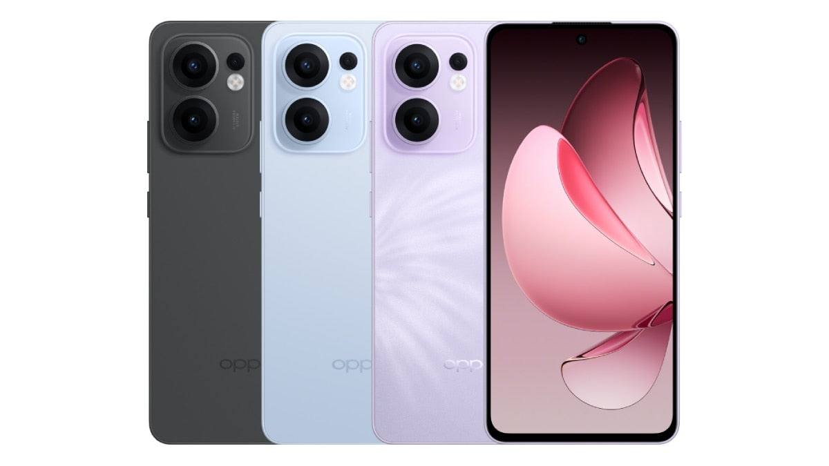 هاتف Oppo Reno 13F 5G بذاكرة وصول عشوائي (RAM) سعة 8 جيجابايت وذاكرة تخزين سعة 256 جيجابايت