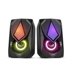 Speaker Hotmai HT-130LED USB LED - King Tech