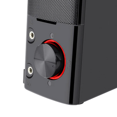 مكبر صوت ساوند بار للألعاب Redragon Orpheus GS550 ستيريو أحمر LED