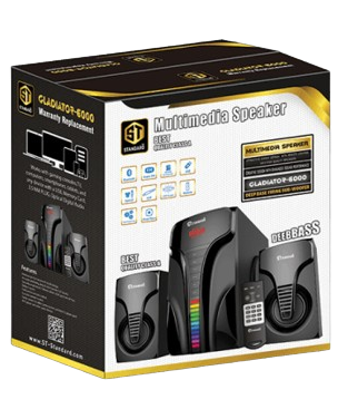 مكبر صوت قياسي Emperor Wave Triangle-2500 بلوتوث 2.1