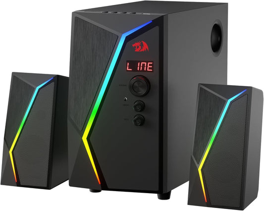 Speakers Gaming Redragon Anvil Pro GS520-PRO 2.1 RGB Subwoofer - King Tech