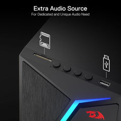 Speakers Gaming Redragon Anvil Pro GS520-PRO 2.1 RGB Subwoofer - King Tech