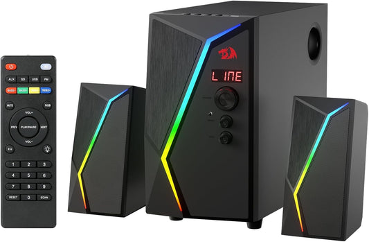 Speakers Gaming Redragon Anvil Pro GS520-PRO 2.1 RGB Subwoofer - King Tech