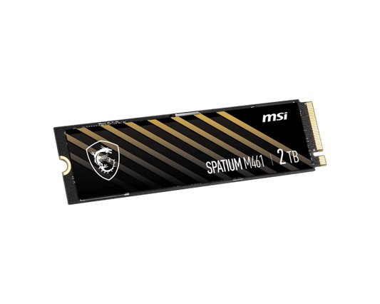 SSD MSI SPATIUM M461 NVMe PCIe 4.0 M.2 (4 تيرابايت)